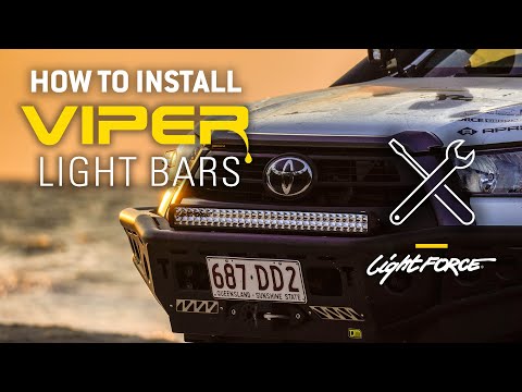 Lightforce VIPER SINGLE Row LED Bar 40 inch