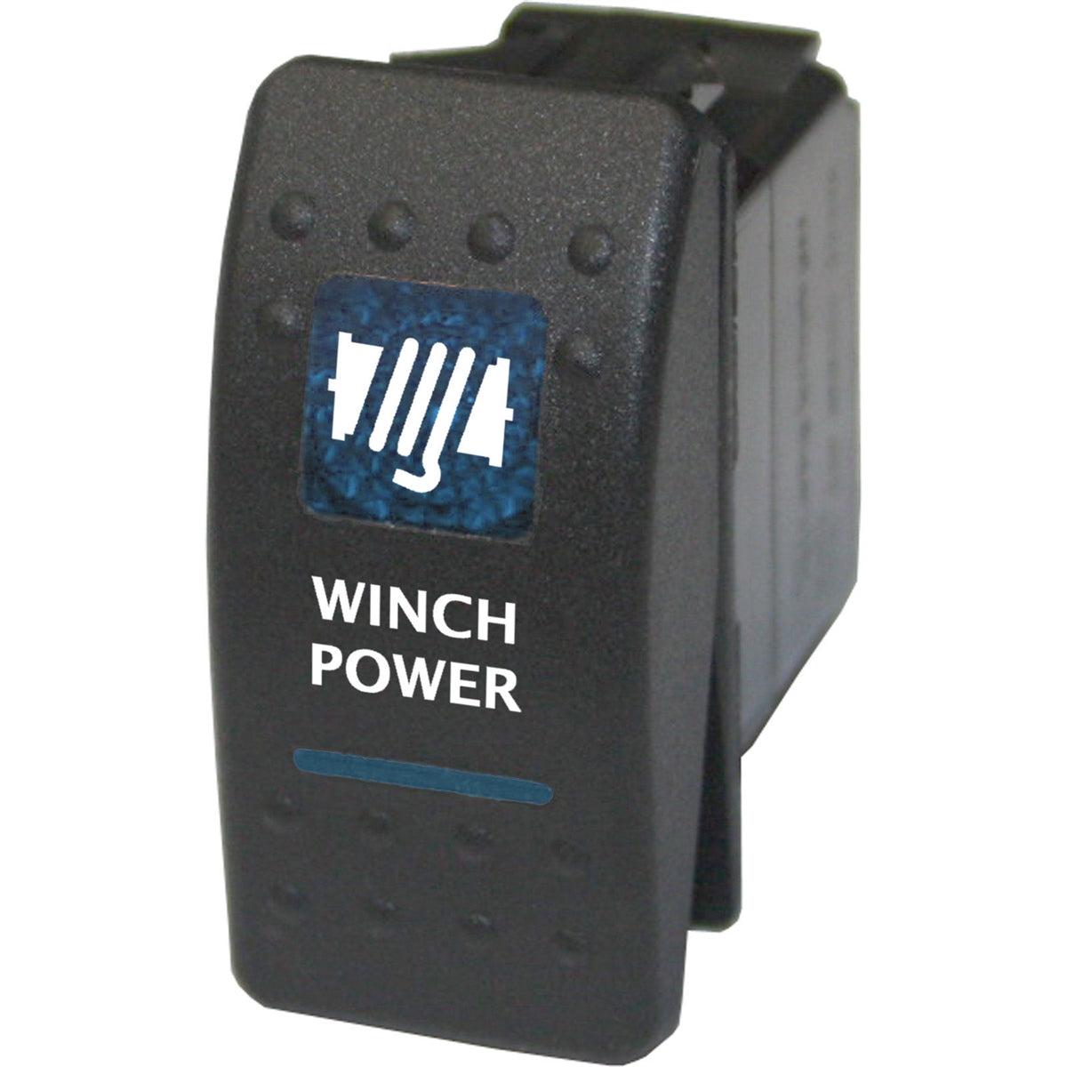 Winch power rocker switch